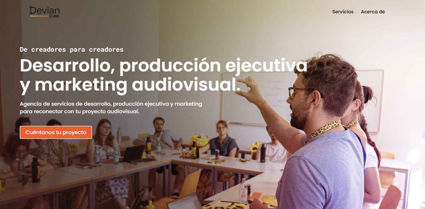 Proyecto web de Devian Cine